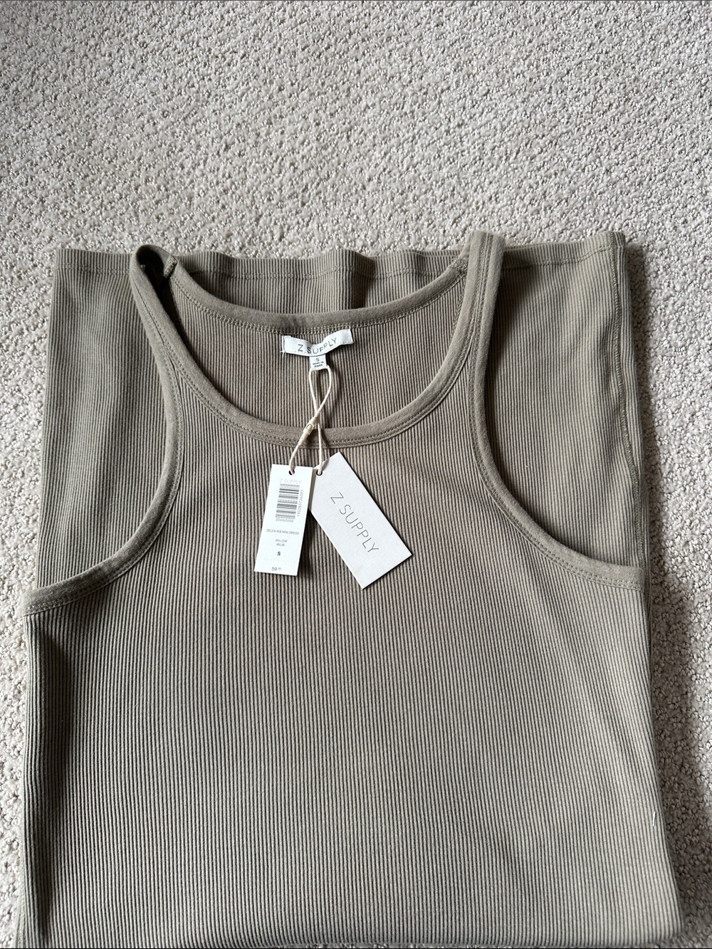 Delta Rib Mini Dress - Picture 7 of 8